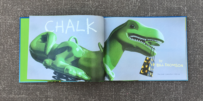 Bubbles Academy Book Recs for Kids: Chalk by Bill Thomson