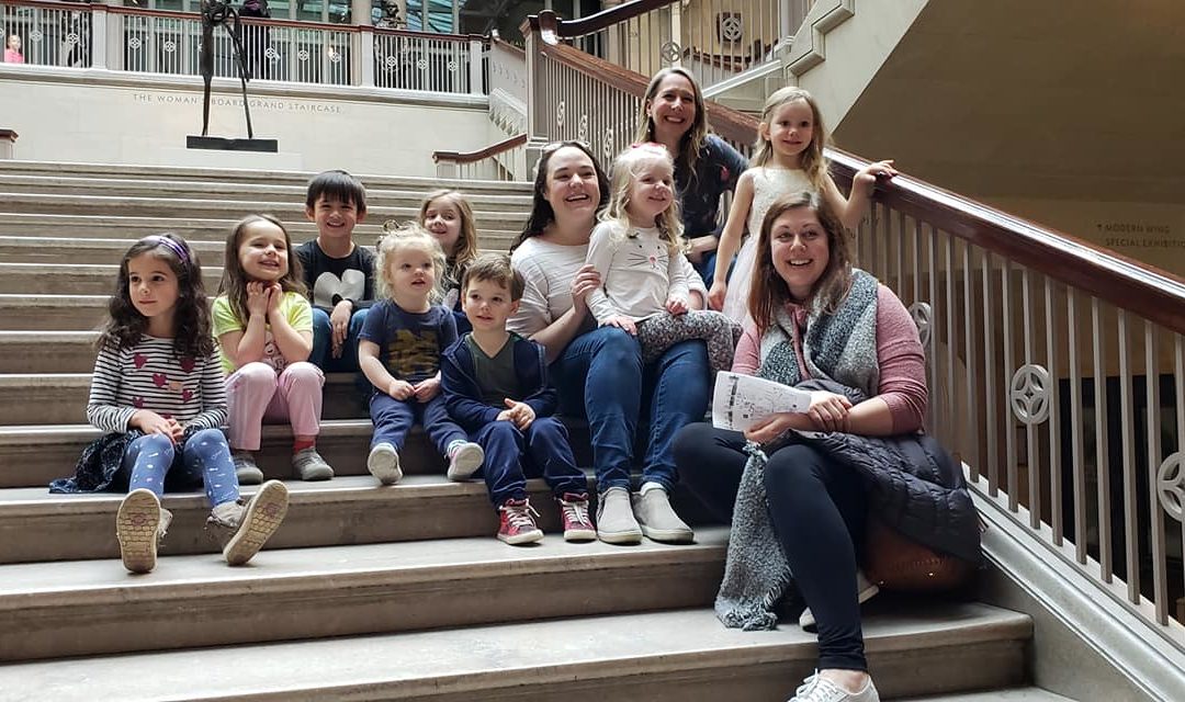 Tips for visiting the museum with your preschooler: Bubbles Academy visits the Art Institute of Chicago!
